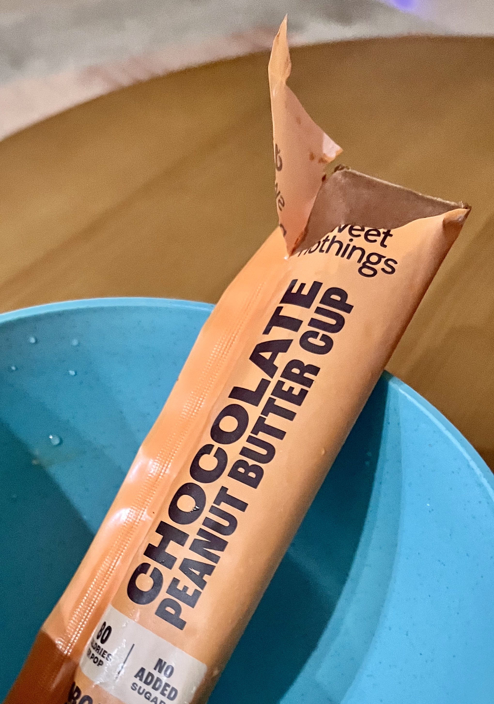 Sweet nothings chocolate peanut butter cup dessert pops