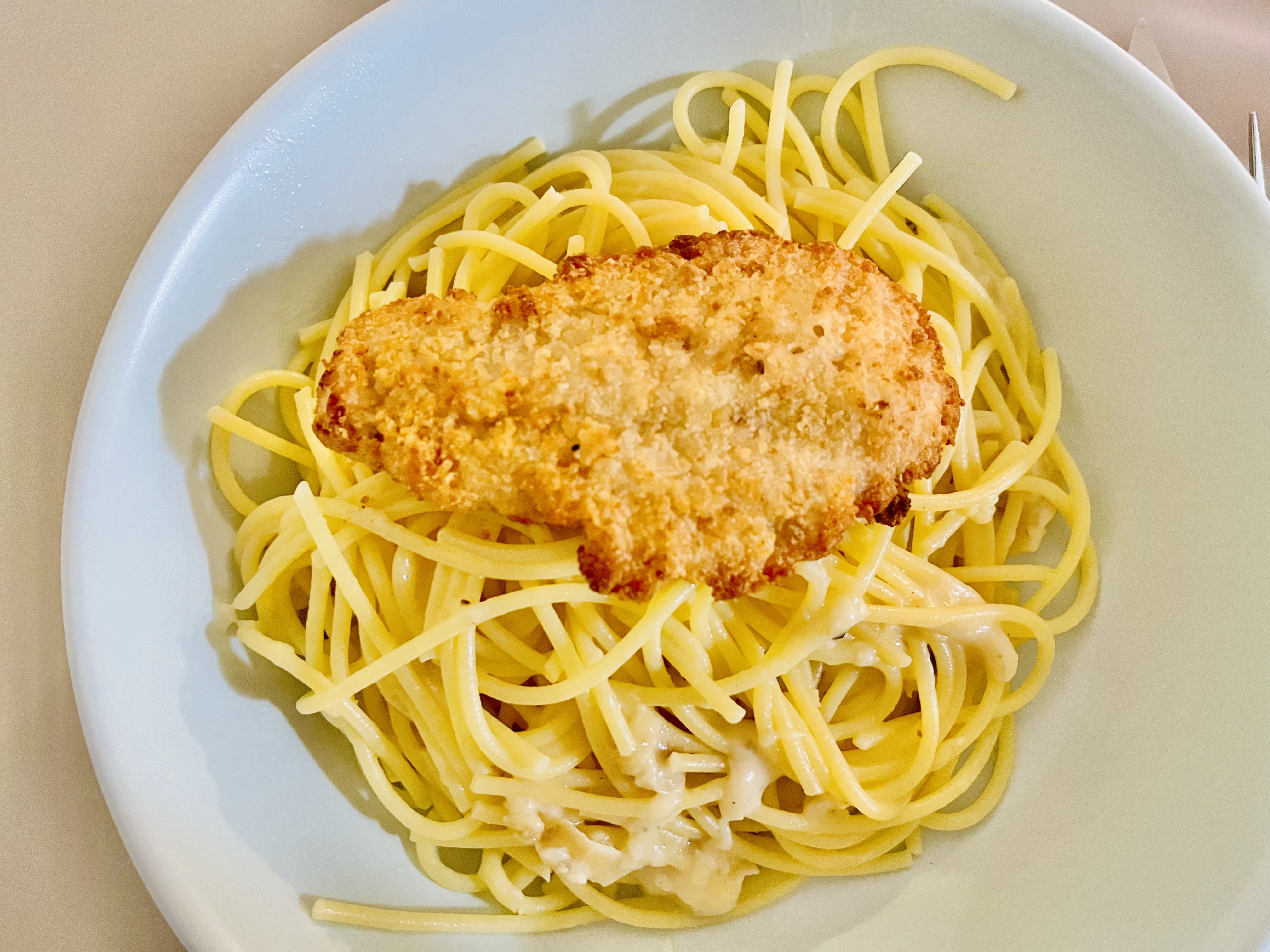 Roasted garlic pasta