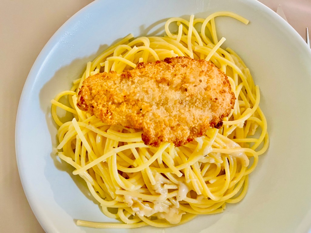 Roasted garlic pasta