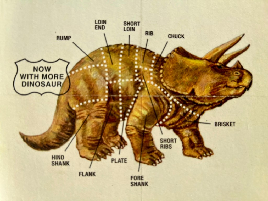 Eating the dinosaur
