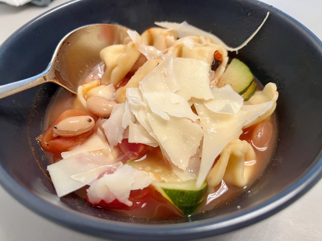 Tortellini soup